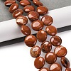 Natural Red Jasper Beads Strands G-C159-A05-01-2