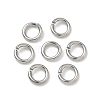 Tarnish Resistant 304 Stainless Steel Open Jump Rings STAS-R065-42-1