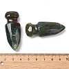 Natural Indian Agate Craved Sword Model Ornament DJEW-C019-02N-3