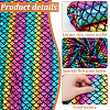 Laser Polyurethane Fabric for DIY Crafts DIY-WH0888-07B-3