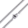 Non-Tarnish 304 Stainless Steel Pendant Necklaces NJEW-C042-07P-4