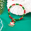 Christmas Glass Beaded Bracelets VM8145-3-1