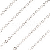 Brass Coated Iron Flat Cable Chains CH-TAC0007-01S-3