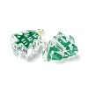 Christmas Decorations Theme Opaque Acrylic Bead with Enamel LS-OACR-Z021-01L-2