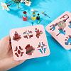 2Pcs ABS Plastic Clay Molds DIY-TA0004-57-5