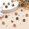 SUNNYCLUE Natural Wood Stud Earrings EJEW-SC0001-21P-5