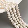 Natural Cultured Freshwater Pearl Beads Strands PEAR-C003-05A-2