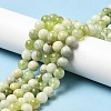 Natural New Jade Beads Strands G-K340-A01-01-2