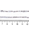 Electroplate Transparent Glass Beads Strands Pearl Luster Plated EGLA-H106-01A-PL01-4