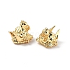 Halloween Brass Micro Pave Green Cubic Zirconia Connector Charms KK-E068-VF354-3