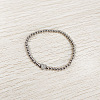 304 Stainless Steel Beads Stretch Bracelets for Women FS-WGC4F34-21-1