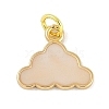 Brass Enamel Pendants X-KK-B114-17G-02-1