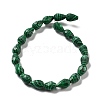 Synthetic Malachite Beads Strands G-P520-B17-01-3