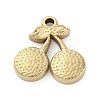 304 Stainless Steel Pendants STAS-V003-07G-1