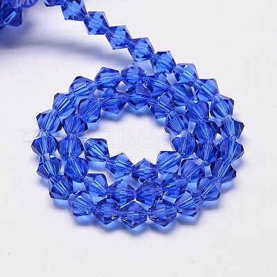 Transparent Glass Beads Strands EGLA-A039-T4mm-D08-1