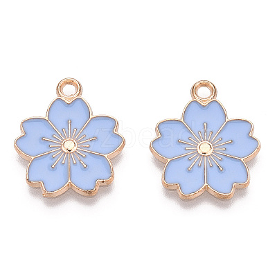 Alloy Enamel Pendants ENAM-S121-115E-1
