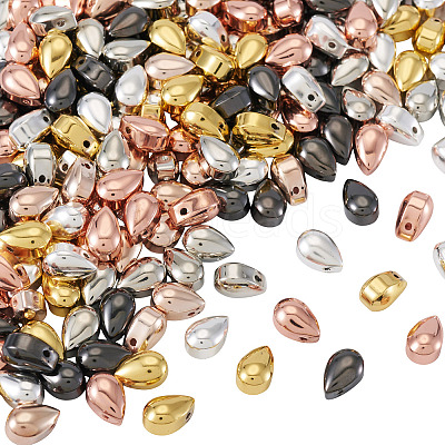 210Pcs 6 Colors Electroplate Glass Beads EGLA-TA0013-28-1