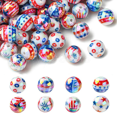 Acrylic Beads OACR-CJC0008-06-1
