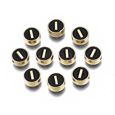 Alloy Enamel Beads ENAM-N052-006-02I-RS-1