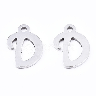 Non-Tarnish 201 Stainless Steel Charms X-STAS-T044-217P-D-1