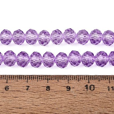 Baking Paint Glass Beads Strands LS-EGLA-Q120-B-B01-1
