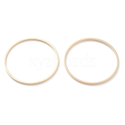 Brass Linking Rings KK-Y003-03J-G-1
