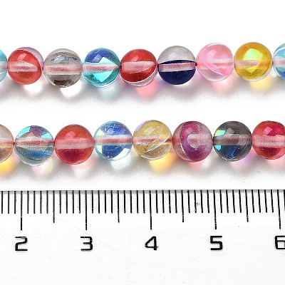 Transparent Glass Beads GLAA-B022-6mm-11-1