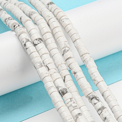 Synthetic Howlite Beads Strands G-D077-D03-02-1-1