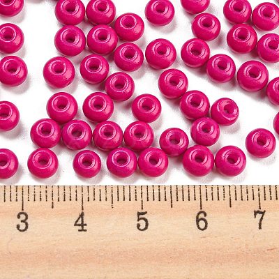 Imitation Jade 3/0 Glass Seed Beads SEED-Z001-A-B04-1