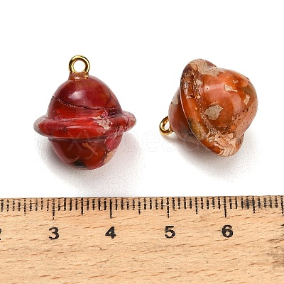 Dyedn Synthetic Imperial Jasper Pendants GG-CBAA20A-10G-02-1