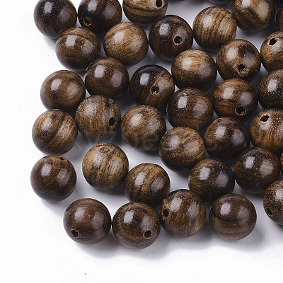 Natural Wood Beads WOOD-S666-8mm-03-1