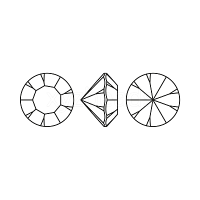 Preciosa® MAXIMA Crystal Round Stones Y-PRC-RBSS29-80250-1