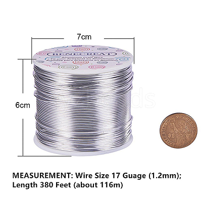 Round Aluminum Wire AW-BC0001-1.2mm-02-1