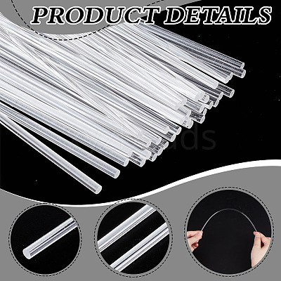 Acrylic Rods Solid FIND-WH0609-58-1