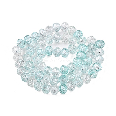Transparent Glass Beads Strands X-GLAA-T023-4mm-A01-1