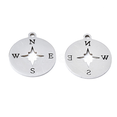 Non-Tarnish 201 Stainless Steel Pendants STAS-T044-236P-1