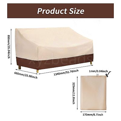 Oxford Cloth Outdoors Chair Cover AJEW-WH0481-636A-1
