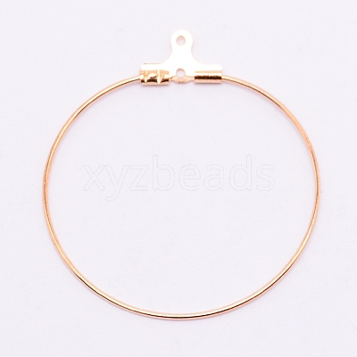Brass Wire Pendants KK-WH0038-03LG-1