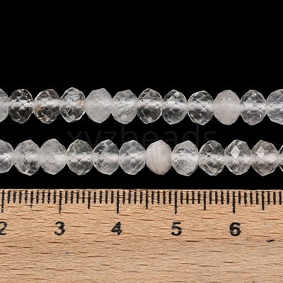 Natural Quartz Crystal Beads Strands G-D347-B02-1