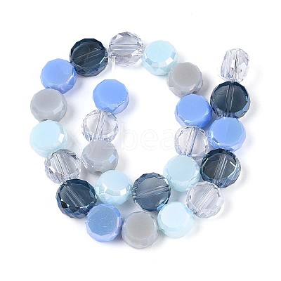 Electroplate Glass Beads Strands EGLA-N022-03A-A04-1