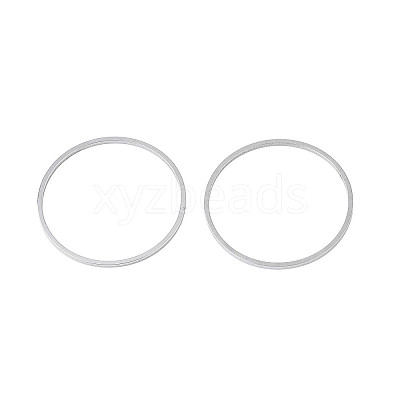 Non-Tarnish 304 Stainless Steel Linking Ring X-STAS-T047-15N-1