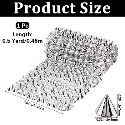 1Bag Plastic Cone Neck Rivet DIY-CP0013-67B-1