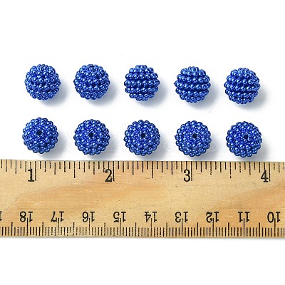 Imitation Pearl Acrylic Beads OACR-FS0001-45E-1