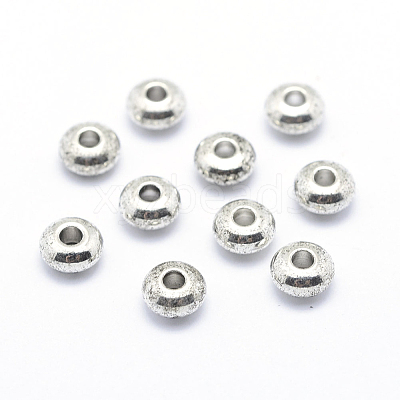Rondelle Brass Beads KK-L112A-01S-1