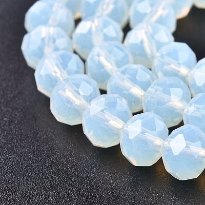 Glass Beads Strands EGLA-A034-J8mm-D06-1