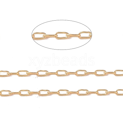 Yellow Gold Filled Cable Chains CHC-M023-14G-1