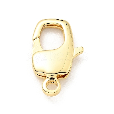 Brass Lobster Claw Clasps X-KK-G416-22G-1