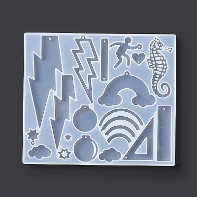DIY Pendant Food-grade Silicone Molds LS-SIMO-D002-01B-1
