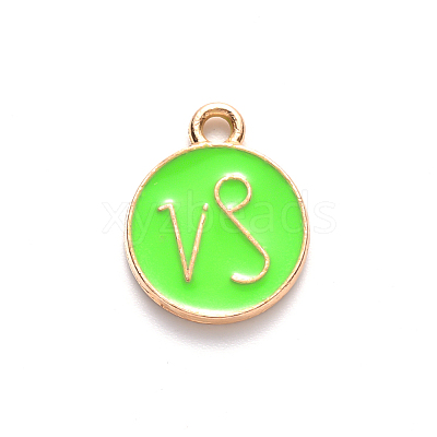 Alloy Enamel Pendants LS-X-ENAM-S124-01A-06E-1
