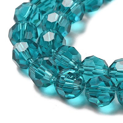 Transparent Glass Beads LS-EGLA-A035-T8mm-D12-1